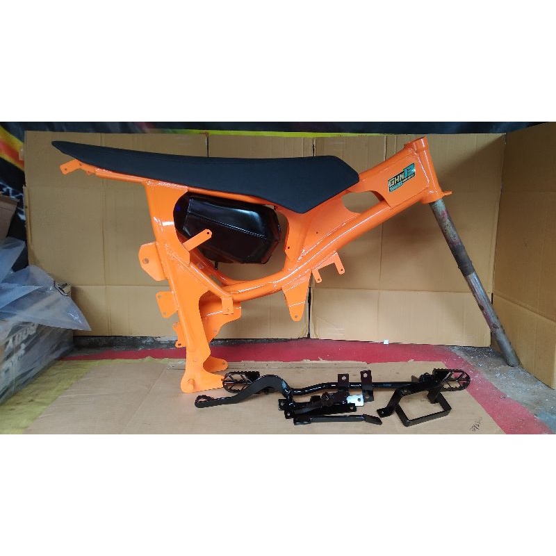 rangka trail bebek standard pnp jupe,vega,&Fiz R