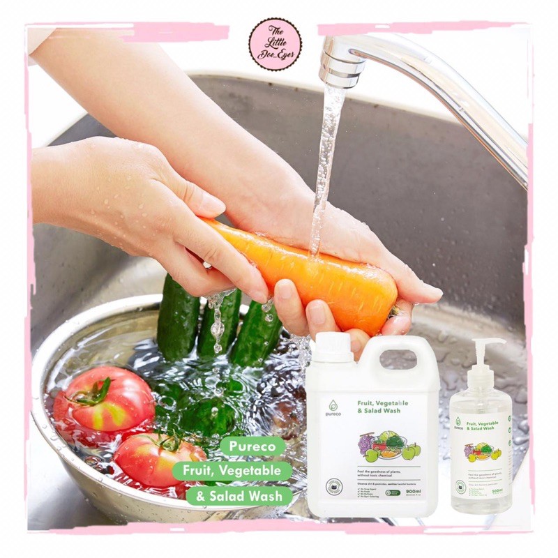 [READY] Pureco 900 ml (Liquid Detergent /Liquid Vegetable, fruit, &amp; salad soap /Multisurface Cleaner/Floor cleaner)