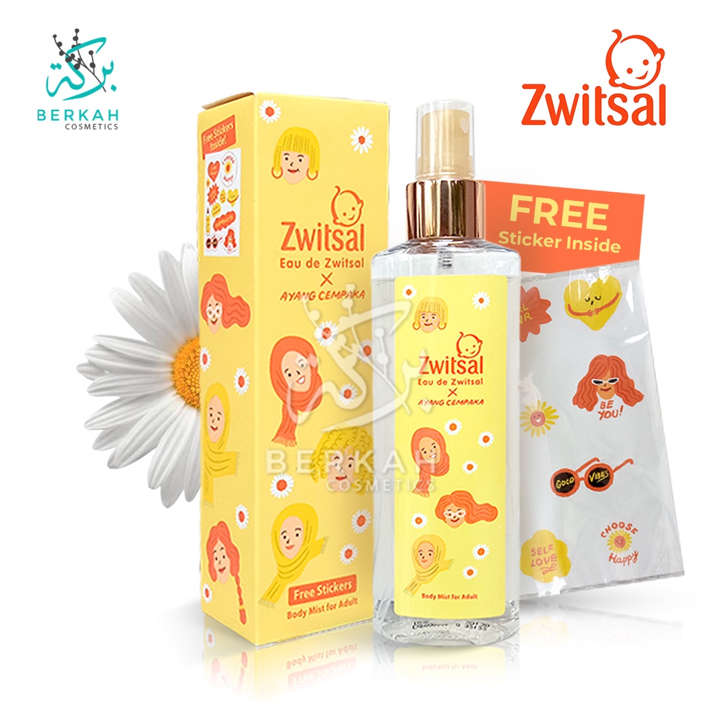 Zwitsal Body Mist for Adult 100ml