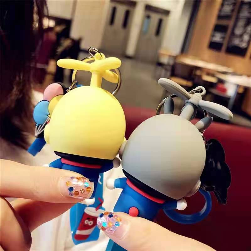 GANTUNGAN KUNCI DORAEMON / COOKIE / GANTUNGAN KUNCI DORAEMON LUCU KARET / KEY CHAIN DORAEMON