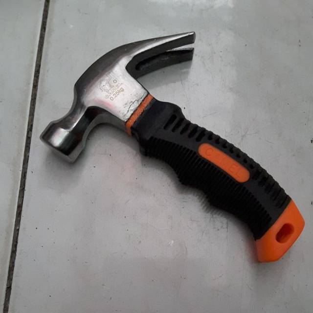 palu kambing mini camel besi palu paku hammer mallet palu ketok 25 mm alat pukul besi gagang karet