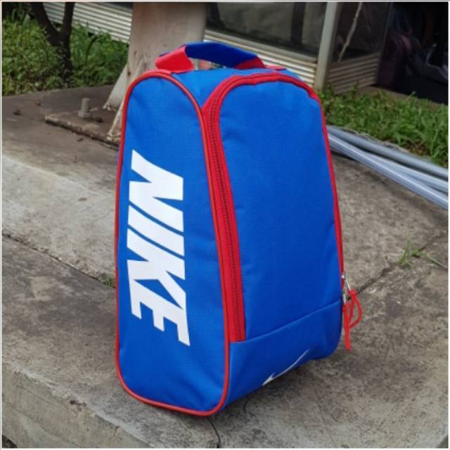 Tempat sepatu tas sepatu nike just do it merah/Sling Bag Tas Sepatu Futsal / Bola Nike - Merah