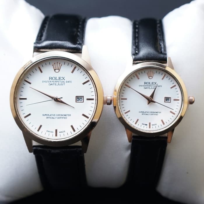 JAM TANGAN MURAH/JAM ORIGINAL/ JAM TANGAN ROLEX CP KULIT 142C