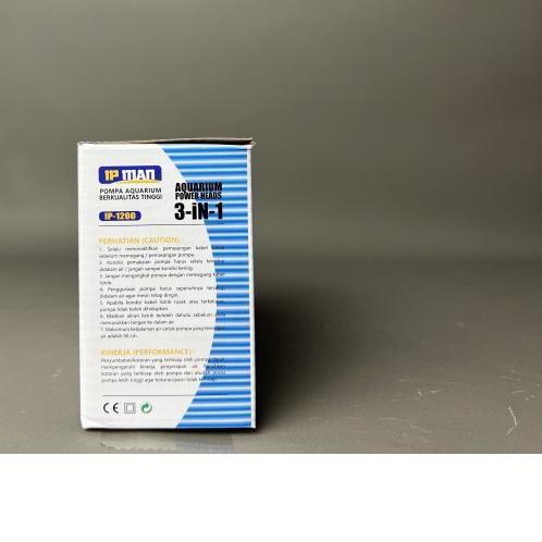Pompa Mesin Celup Power Head Aquarium IP MAN IP 1200 Low Watt 7 Watt