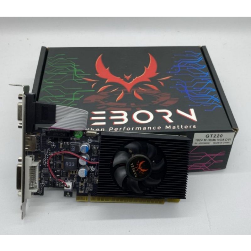 VGA REBORN GT220 1GB DDR3 128BIT