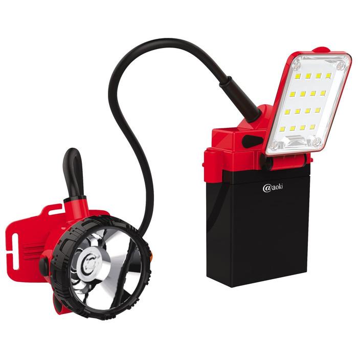 Big Promo Terbaru Head | Senter Kepala 5W Aki Pinggang Lampu Belajar Aoki Ak 3350