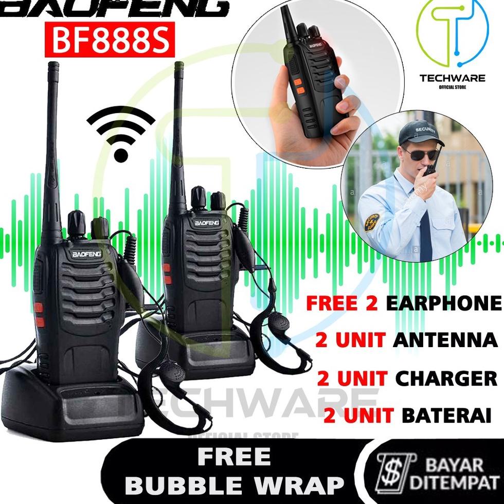 [KODE PRODUK LL4868] HT Baofeng BF 888S / Baofeng Handy Talky Radio HT/ Antena Radio HT Baofeng 888S