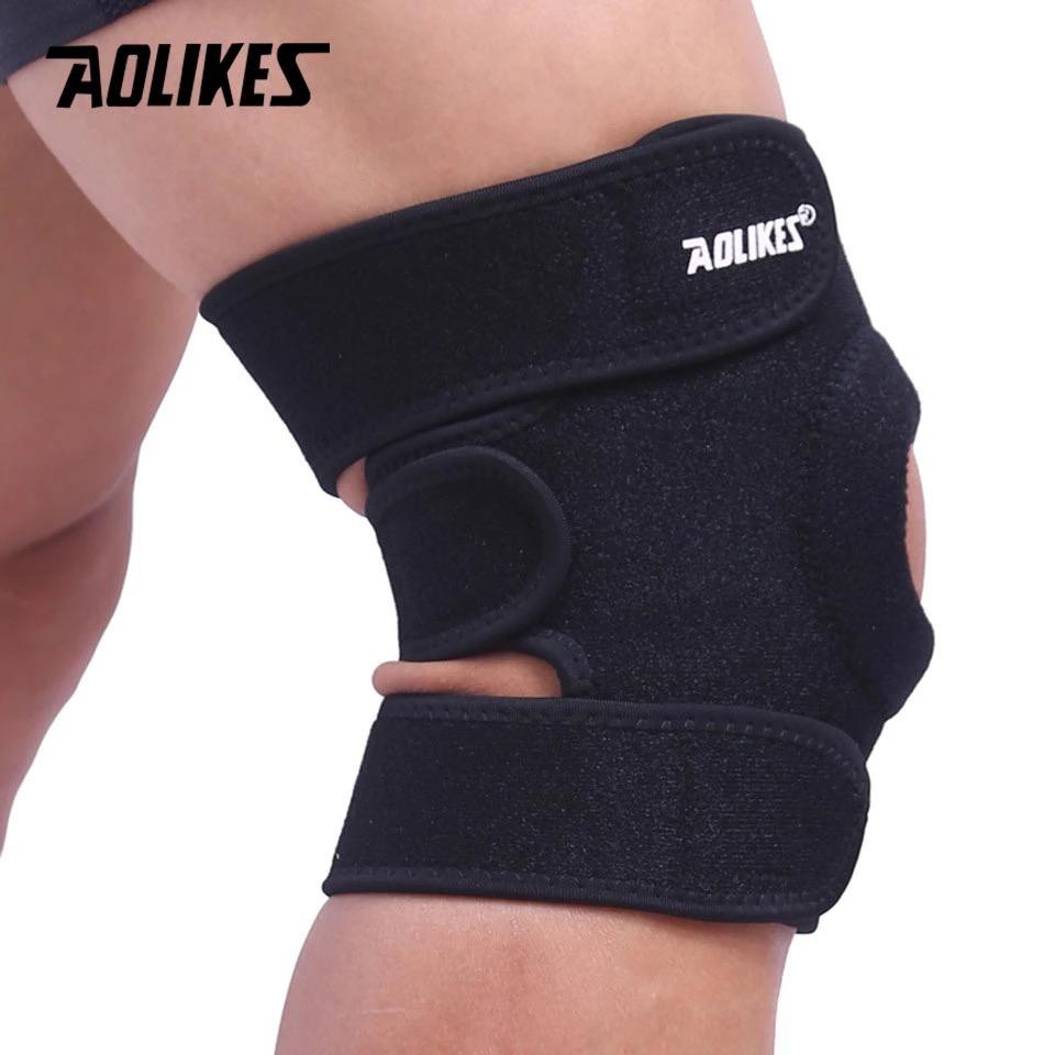 AOLIKES 7616 Neoprene Knee Support ( Adjustable ) - Deker Pelindung Lutut Kaki Olahraga