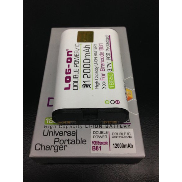 MURAHHH   Baterai Brand Code Brandcode B81 B-81 Dobel Power Log On 12000Mah