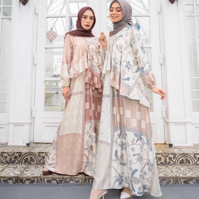 NAVARA KAIN MOTIF MEVVAH ELEGAN BAHAN LV SILK