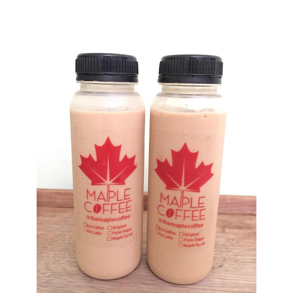 

Maple Coffee Ice Latte Palm Sugar