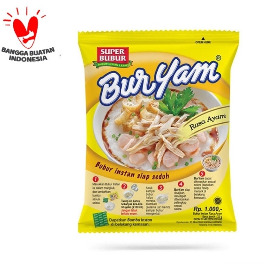 

SUPER BUBUR BURYAM 22G