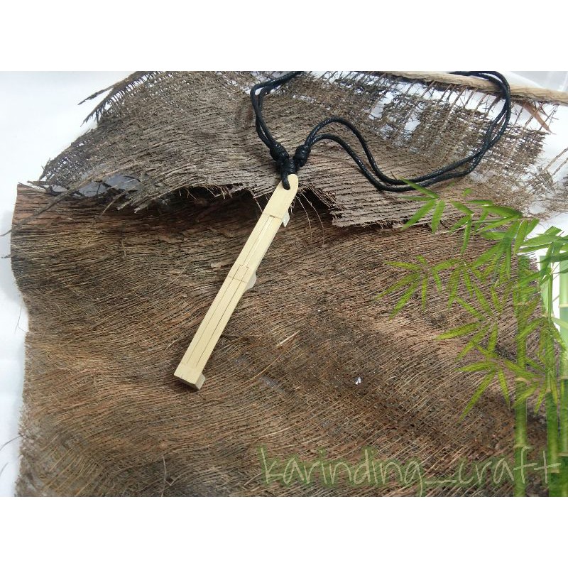 kalung karinding bambu
