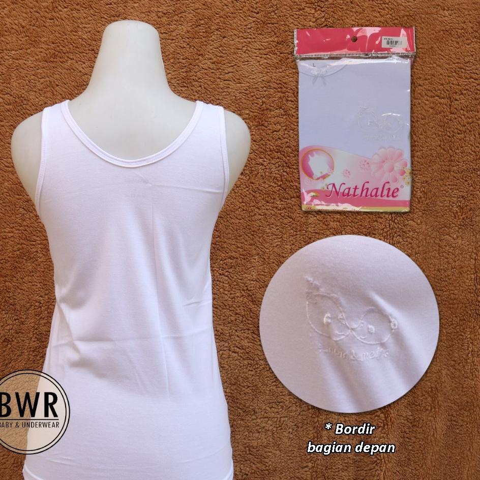 Import Terbaik SINGLET NATHALIE | kaos dalam wanita dewasa | tangtop nathalia | tangtop putih polos