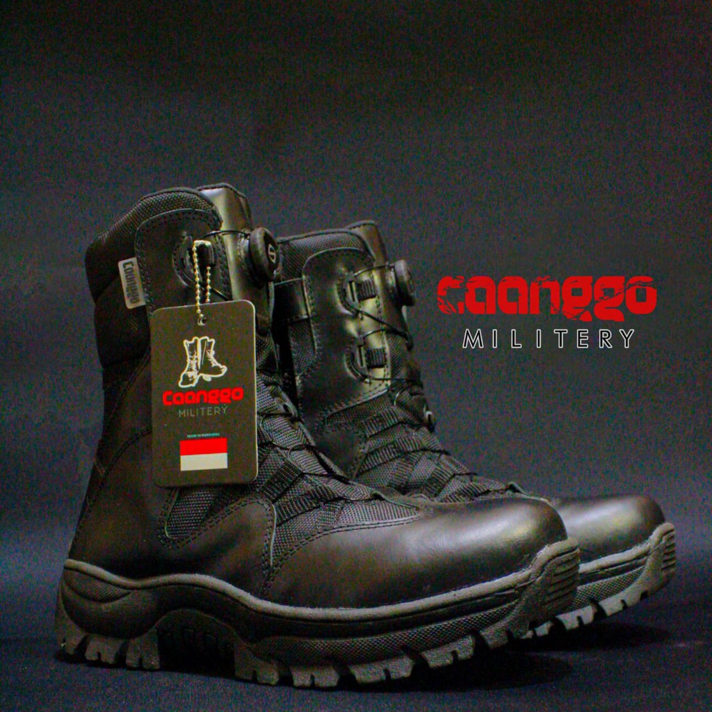SEPATU PDL SYSTEM TALI PUTAR LWA SEPATU TNI POLRI