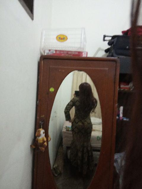 Batik Couple Keluarga Sania Ruffle Ori Ndoro Jowi Dnt