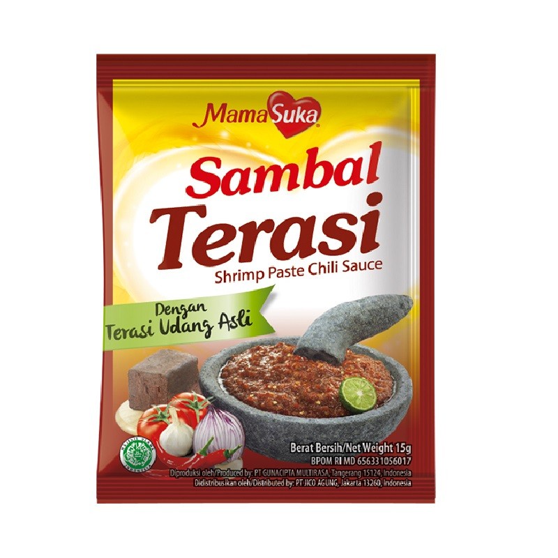 

saus sambel mamasuka terasi sachet 15