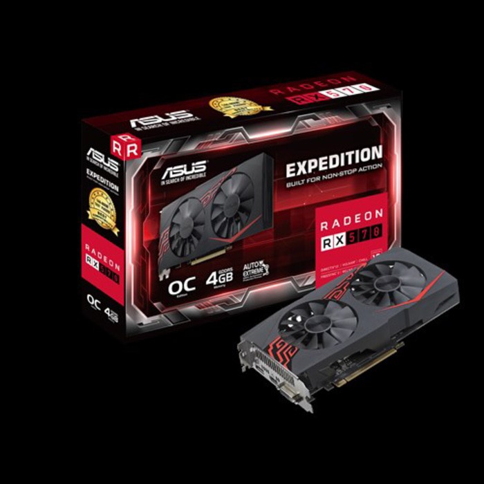 ASUS RX 570 EXPEDITION OC 4GB DDR5