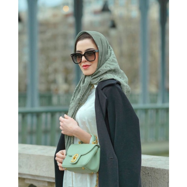 Buttonscarves El Mar Minorca Voal - Storm