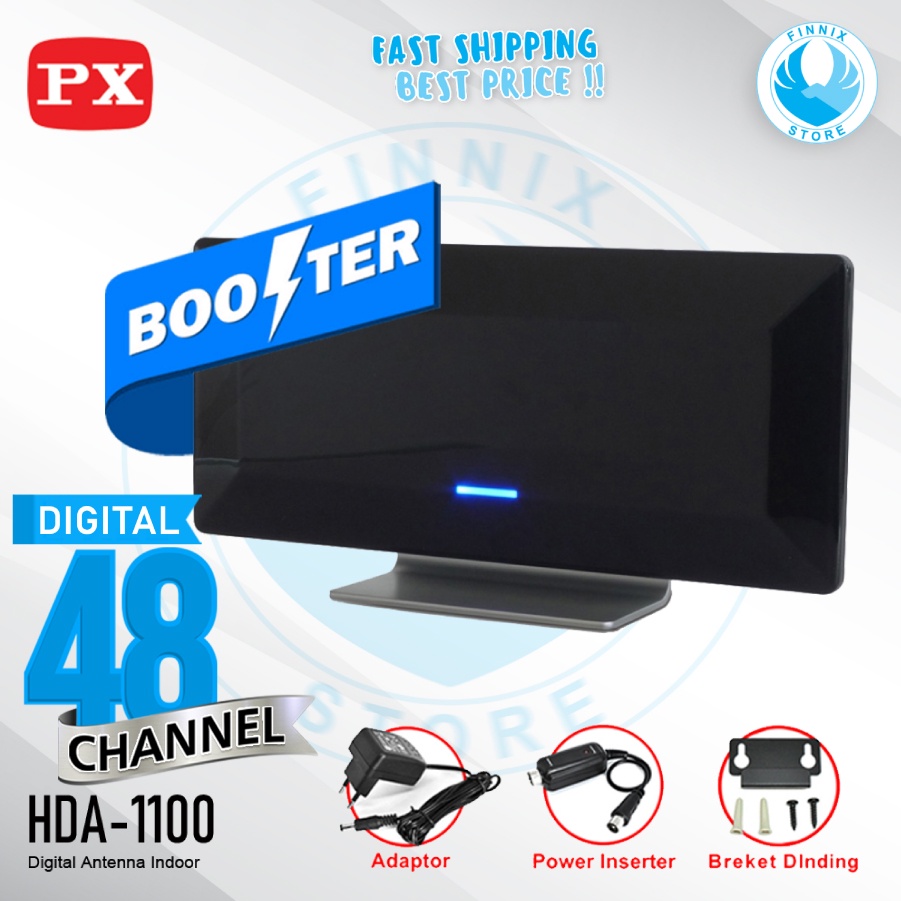 PX HDA-1100 Antena TV Digital Analog Indoor - GARANSI 18 BULAN