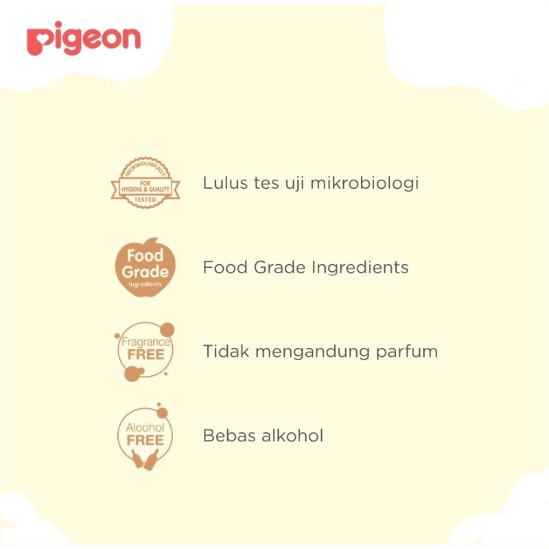 Pigeon Hand &amp; Mouth Wet Tissue 60's /wipes bayi