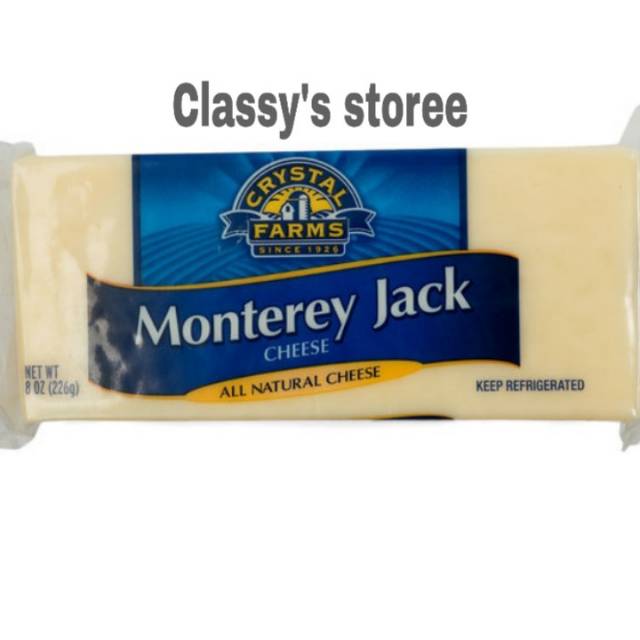 

Crystal farm Monterey Jack 226gr