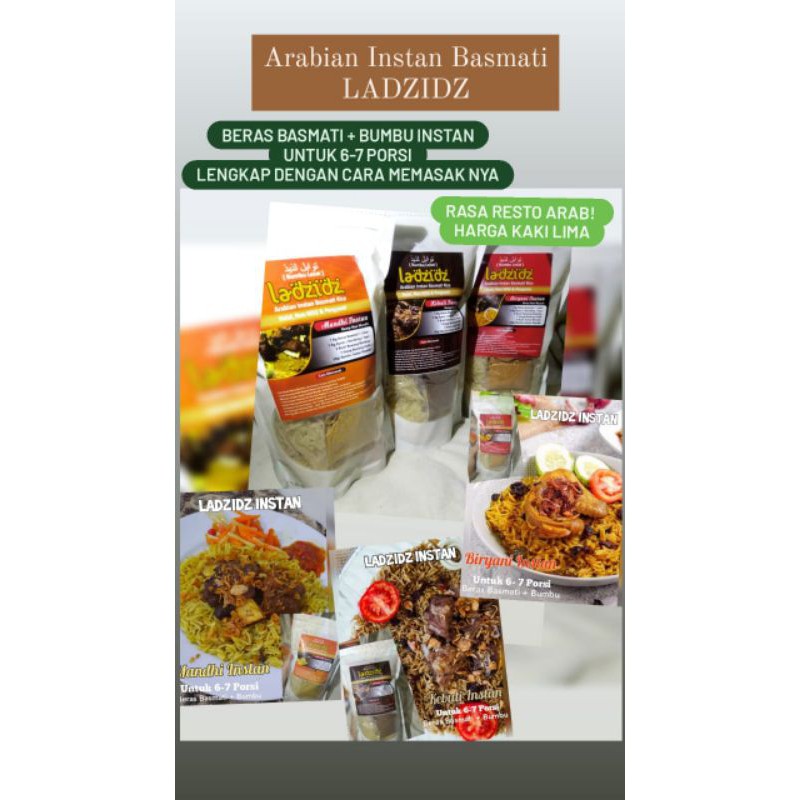 

ARABIAN INSTAN BASMATI LADZIDZ 500 Gram