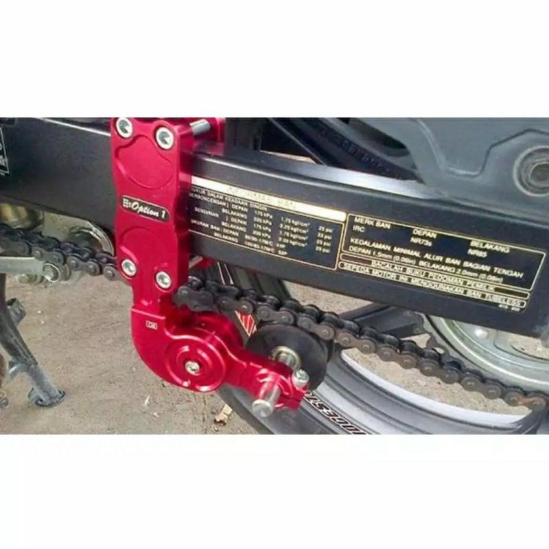 Stabilizer Rantai Motor Penahan Rantai Motor  Sport Ninja R RR - Satria Fu  Sonic Jupiter Mx King