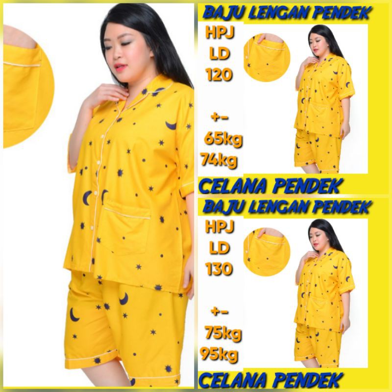 BAJU TIDUR PIAMA couple keluarga bulan bintang / PIYAMA SET / STELAN starmoon