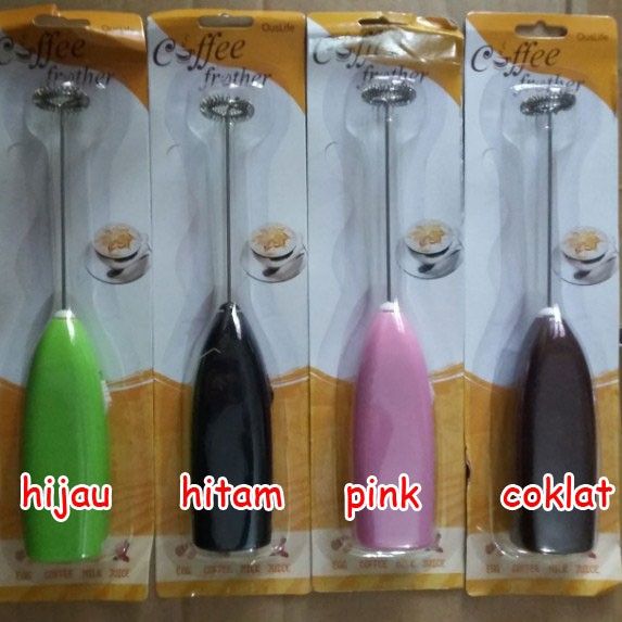 Pengocok Telur Kopi Susu Mini Mixer Hand Electric NEW