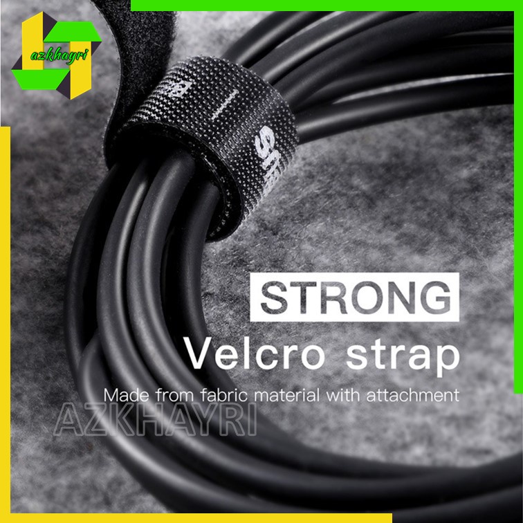 Baseus Velcro Cable Strap Pengikat Perekat Kabel 1Meter