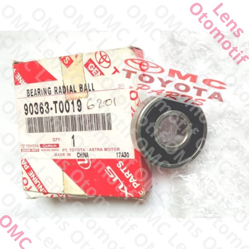 (100% ORIGINAL EM ) Laher Bearing Radial Ball Innova Fortuner Hilux 90363-T0019 Mantap Boss