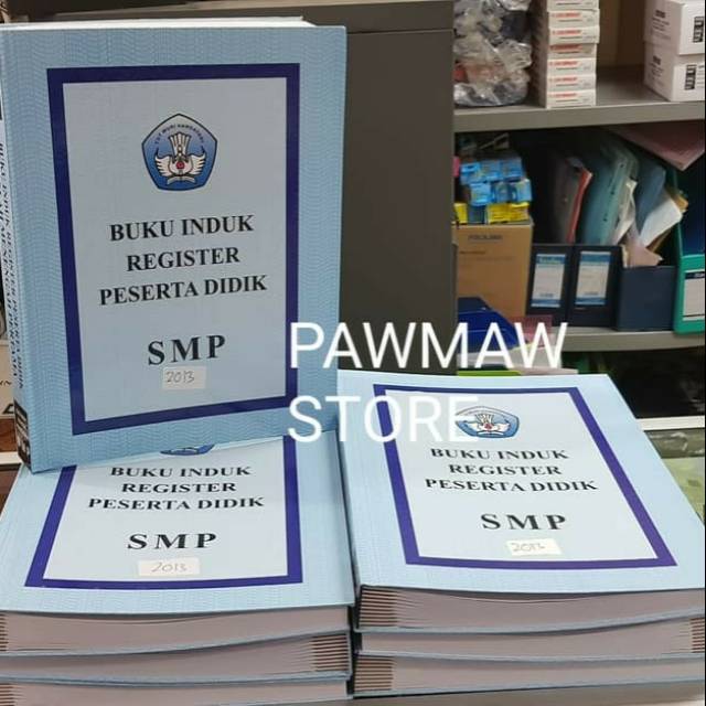 Jual Buku Induk Siswa Smp Terbaru 2013 K13 Untuk 50 Siswa Shopee | Free