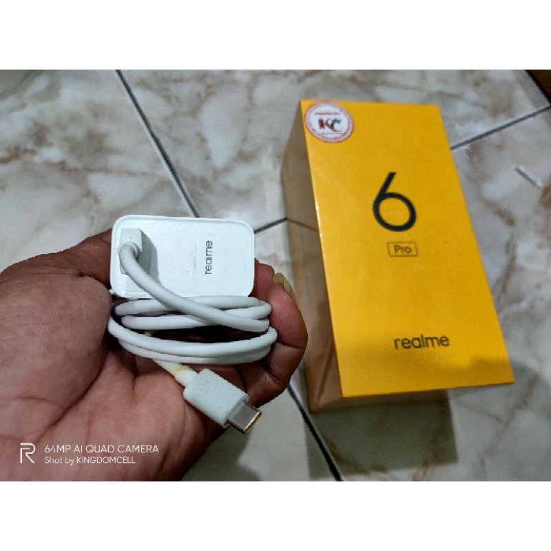 CHARGER / CAS 100% ORIGINAL COPOTAN REALME 6 PRO