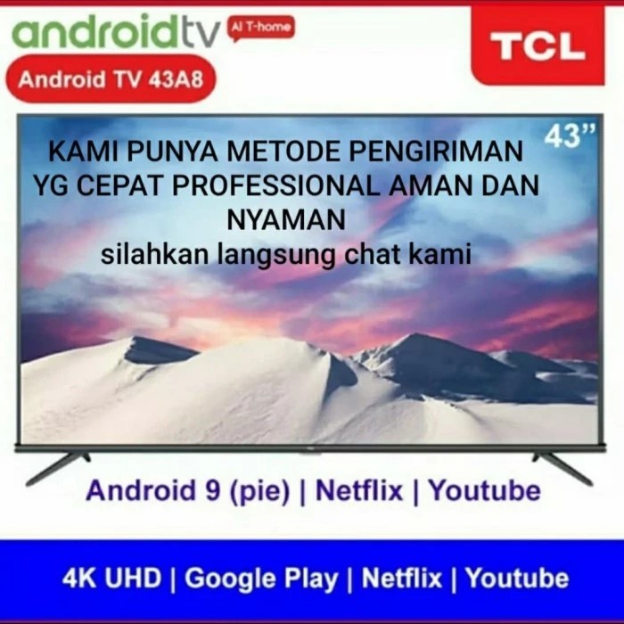 android tv smart tv TCL 43A8 (tcl 43a8)