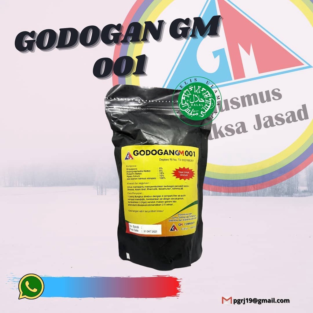 Herbal Gusmus Jabar / Godogan / Rempah Alami untuk Asam Urat / Rematik / Asma / Alam
