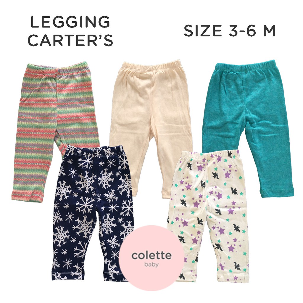 LEGGING CARTER'S | Legging Bayi | Legging Anak | Celana Legging Bayi