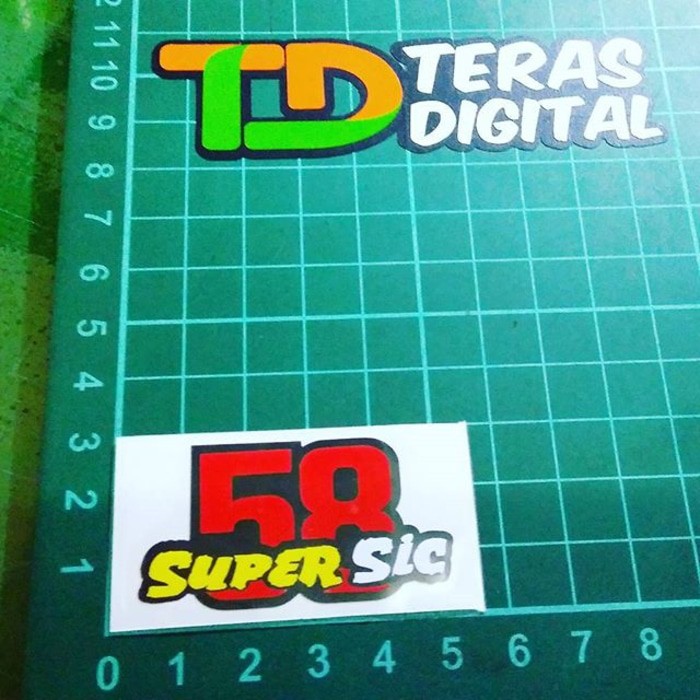 

Cutting Sticker 58 Super SIC kecil, Marco Simoncelli