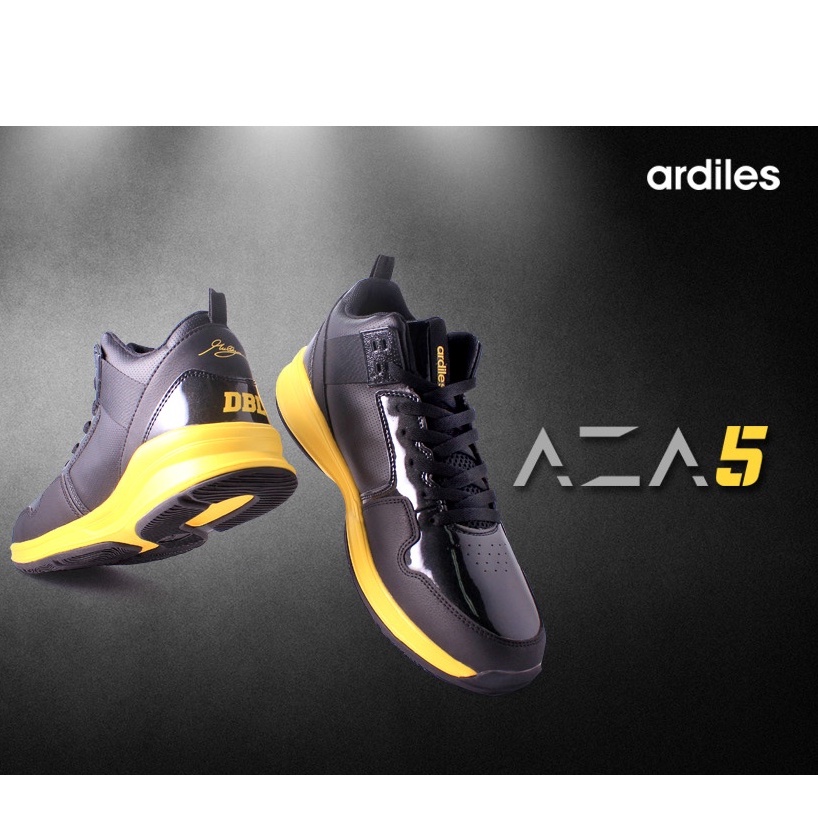 Ardiles Aza5 size 46 47 AZA 5 Sepatu Basket DBL AZA5 DBL Sepatu Sekolah olahraga basket DBL