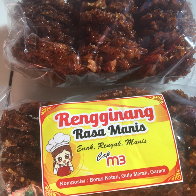 

Rengginang manis Gula merah