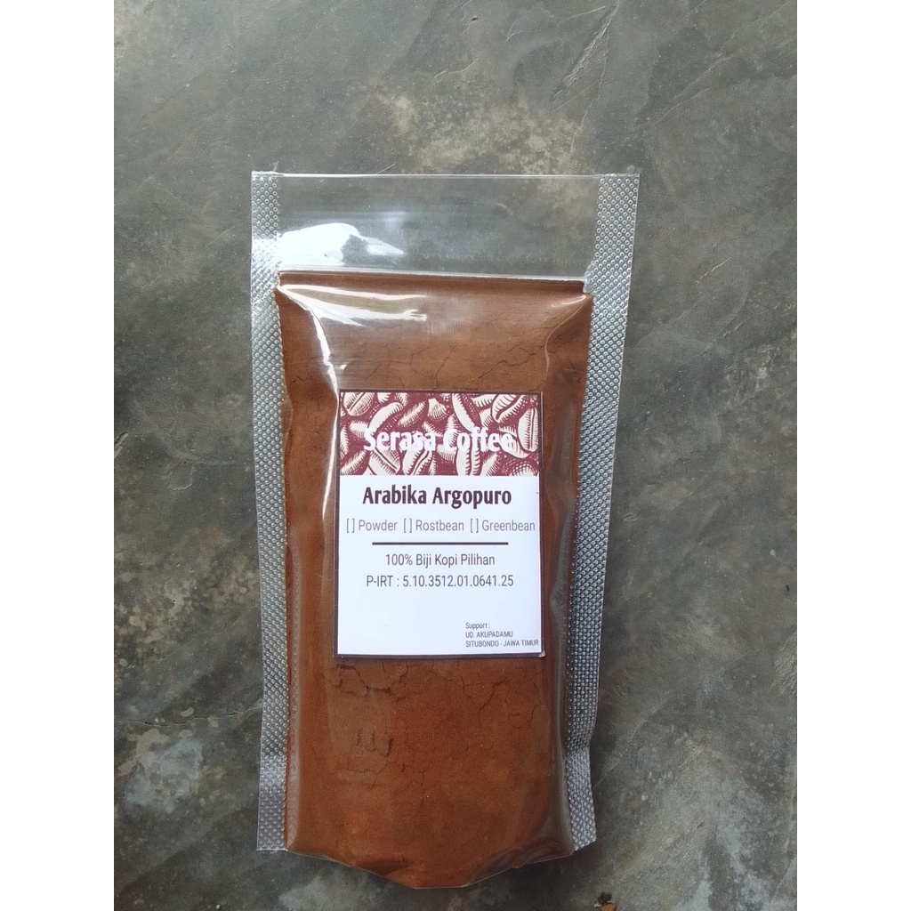 

bubuk kopi robusta