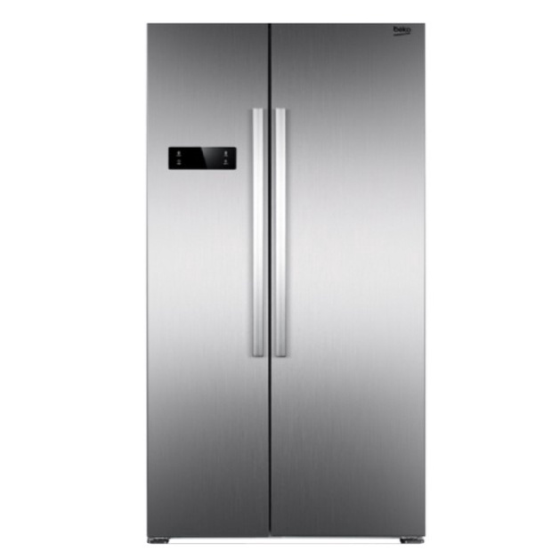 BEKO Kulkas Side By Side 500 Liter Inverter Stainless Steel GNO4331XP