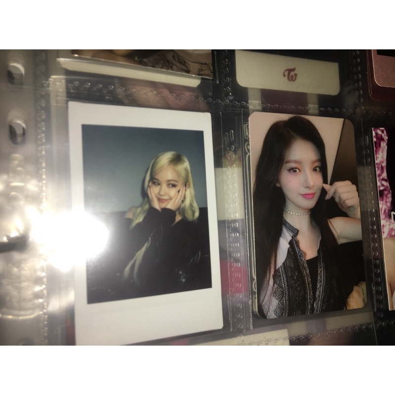 yiren eu photocard pc polaroid official everglow reminscence