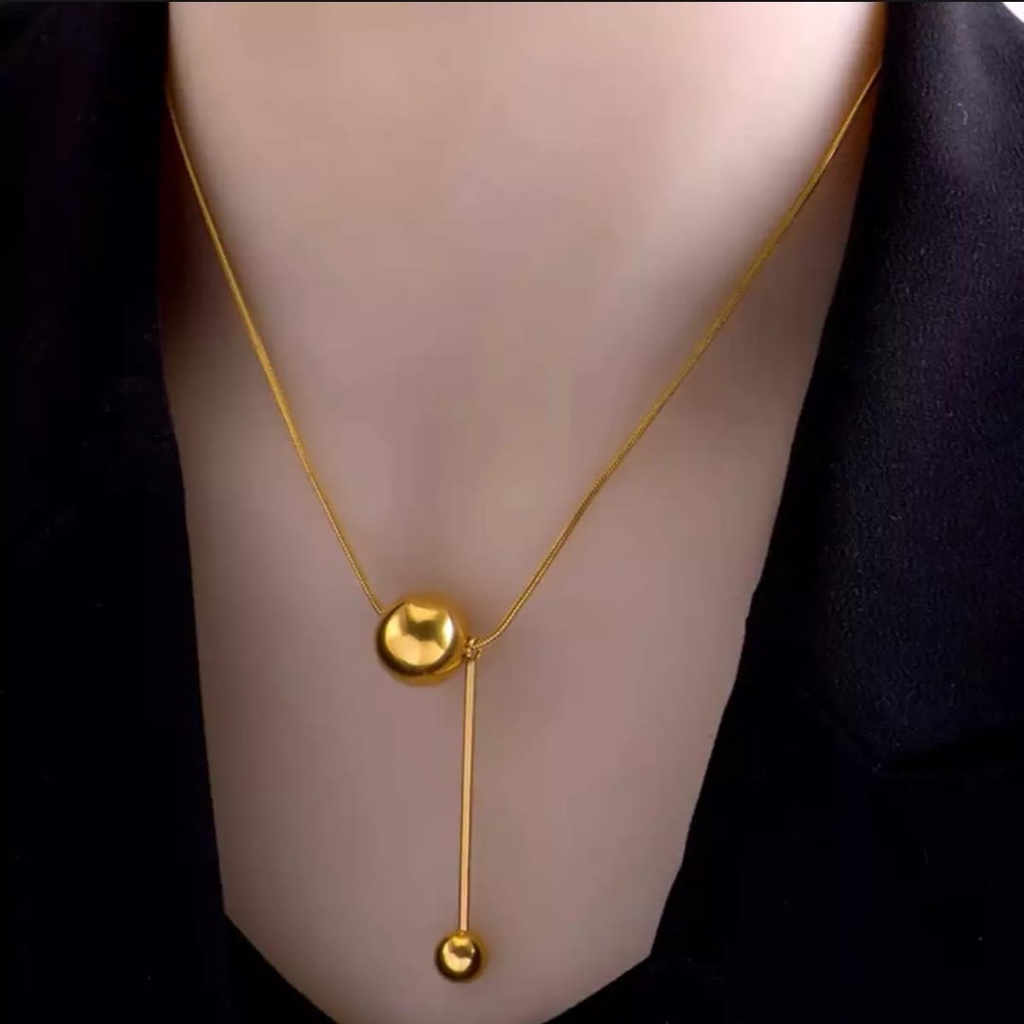 Kalung titanium termurah kalung wanita Bestseller fashion korea