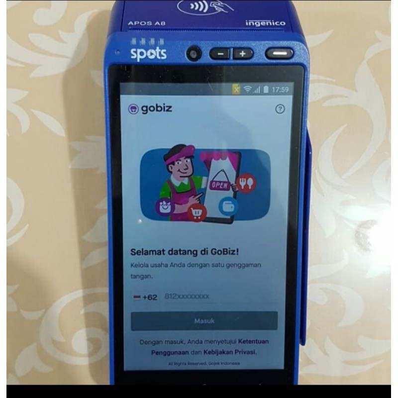 Mesin Kasir second Android