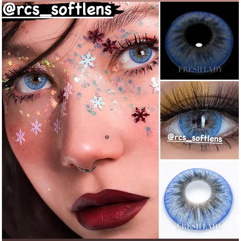 RCS - Softlens cosplay halloween hijau ungu