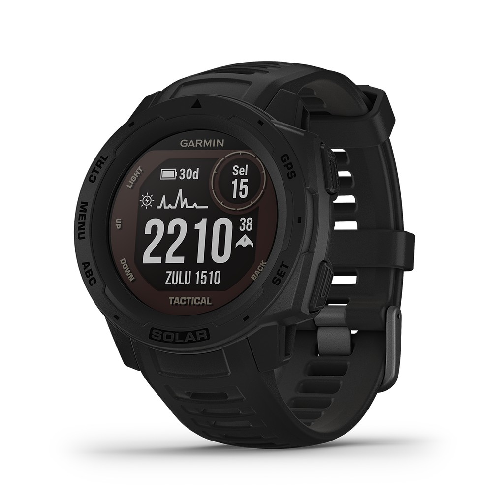 Garmin Instinct Solar Tactical Original Garansi Resmi - TAM 2 Tahun