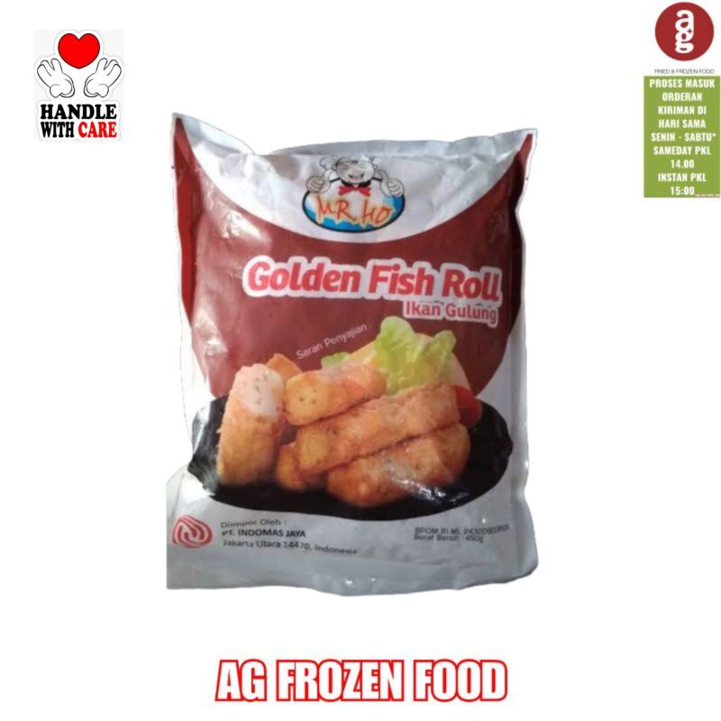 

Mr Ho Golden Fish Roll 450grm
