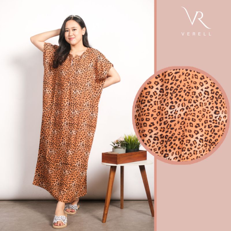 Daster busui bali habel rayon premium panjang semata kaki resleting-B5