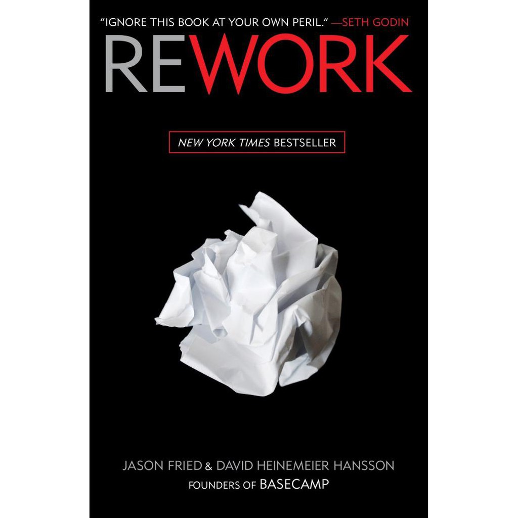 Buku Import Rework By Jason Fried (Original Hardcover)